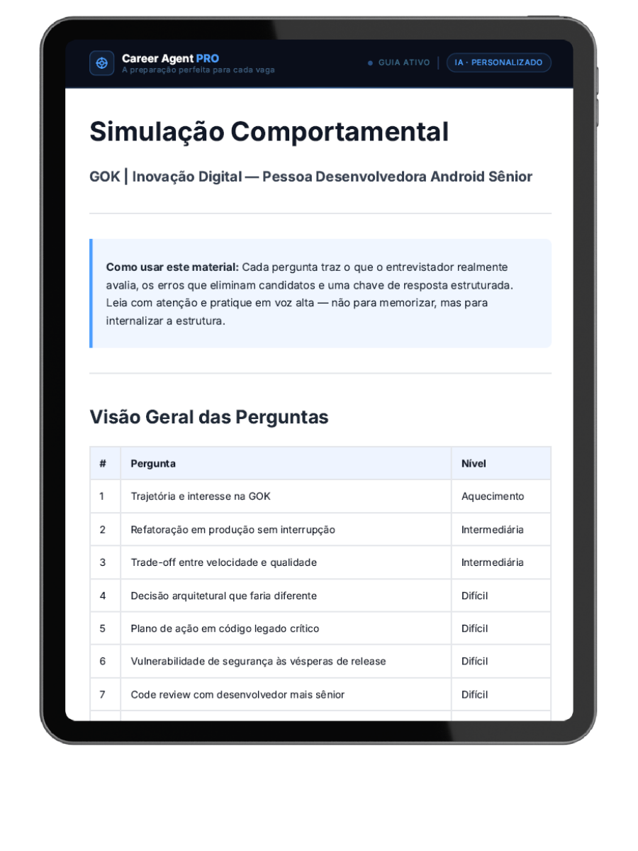 Preview desafios comportamentais