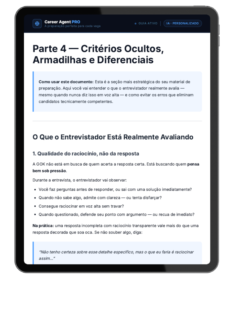 Preview armadilhas