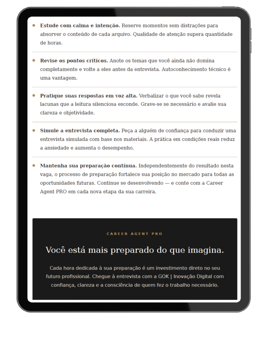 Preview do relatório